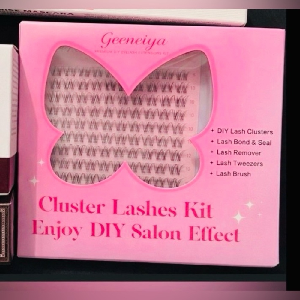 Geeneiya Cluster Lashes Kit -DYI